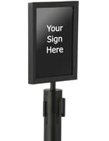 8.5” x 11” Stanchion Sign Holder