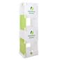 Cube Tower Display with Custom Printed Interlocking Panels, Recyclable - Paper Board