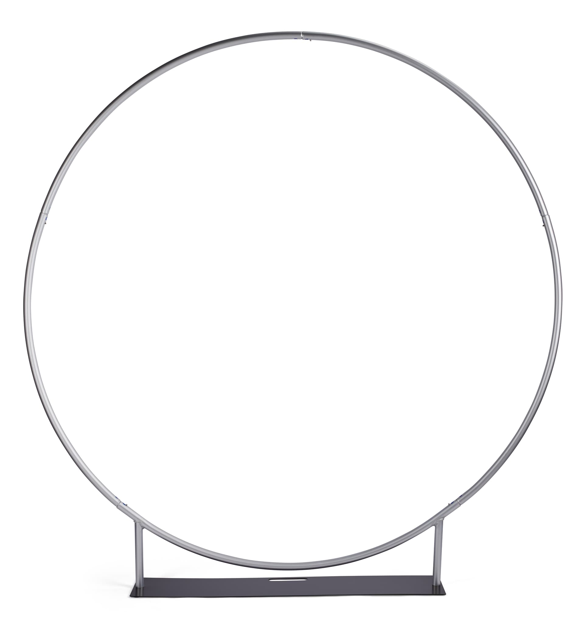 Seven foot round backdrop frame with lightweight design