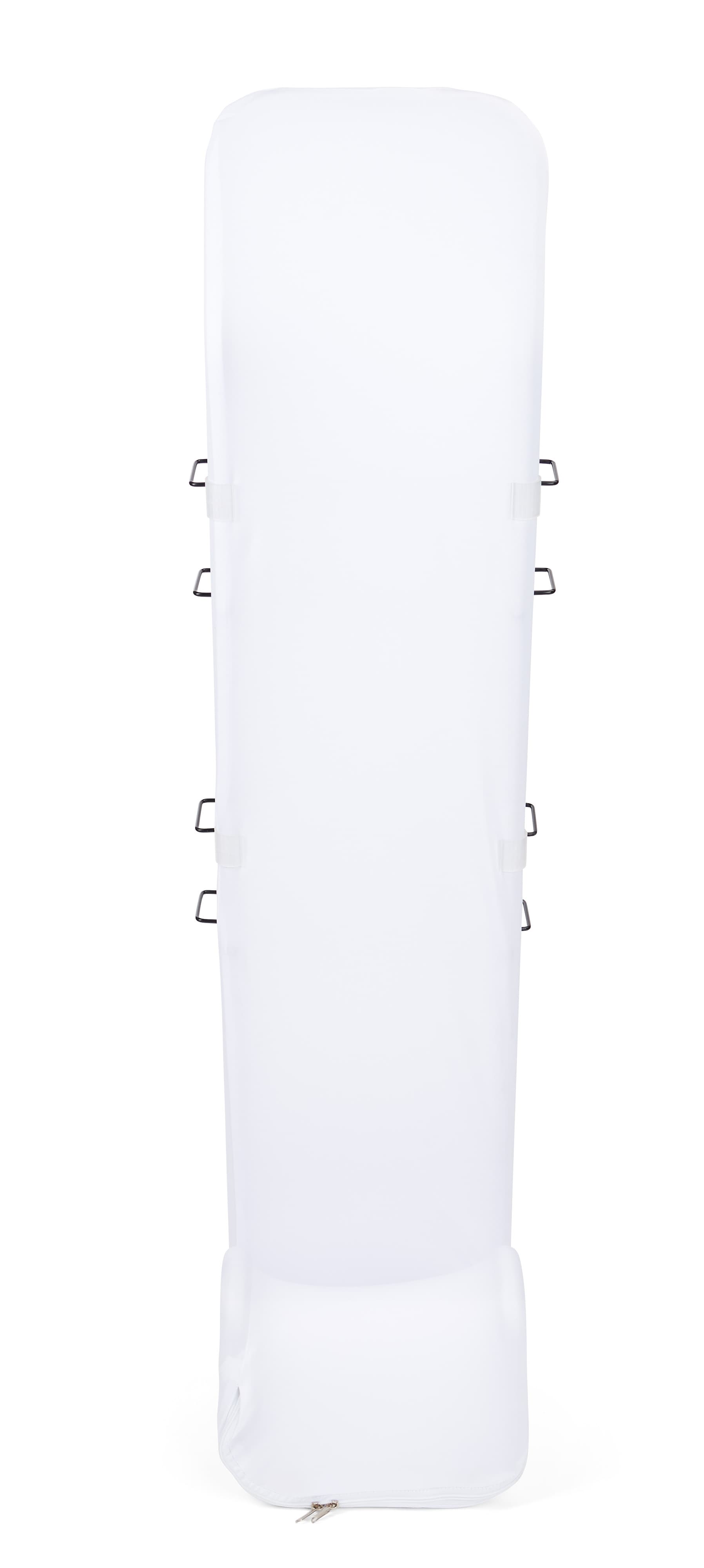 Tension fabric literature banner stand with single sided custom printing