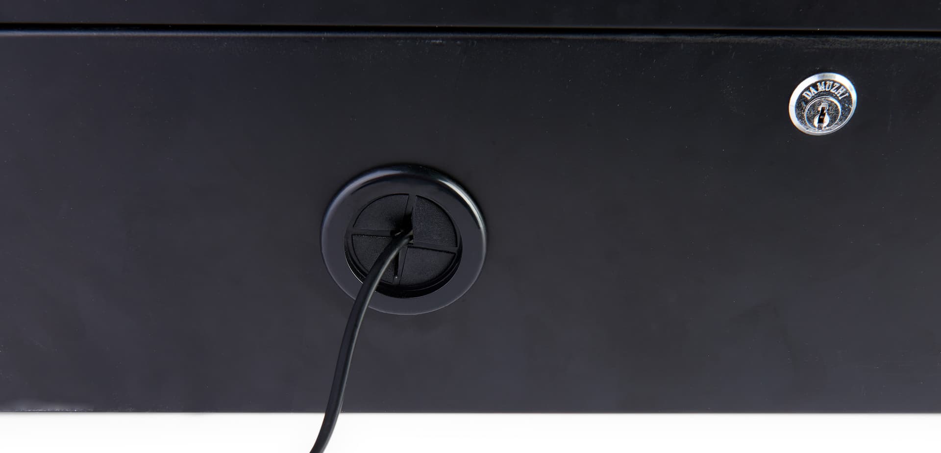 Weather-Resistant TV Box with Electrical Cord Slot 
