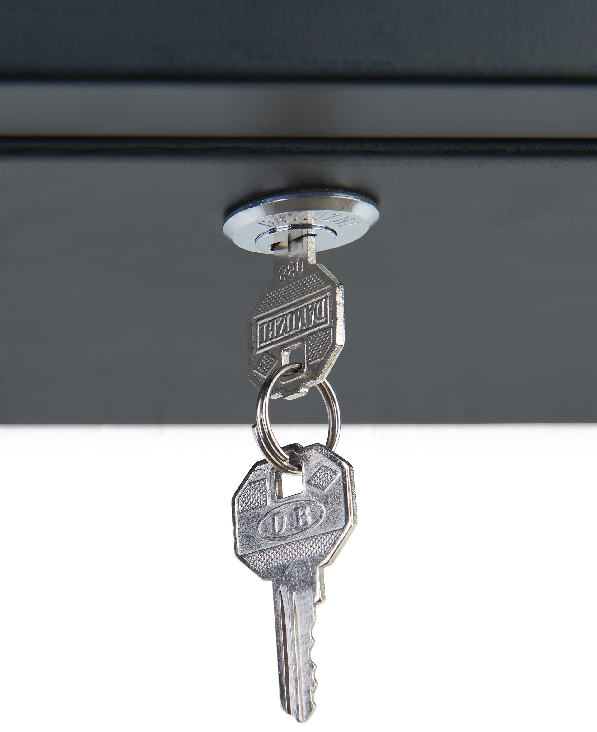 Weather-Resistant TV Box with Keyed Locks