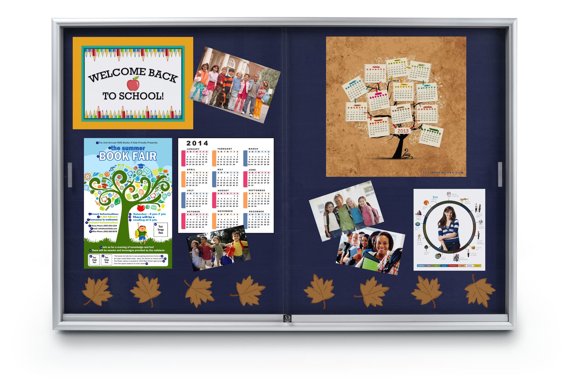 display bulletin boards