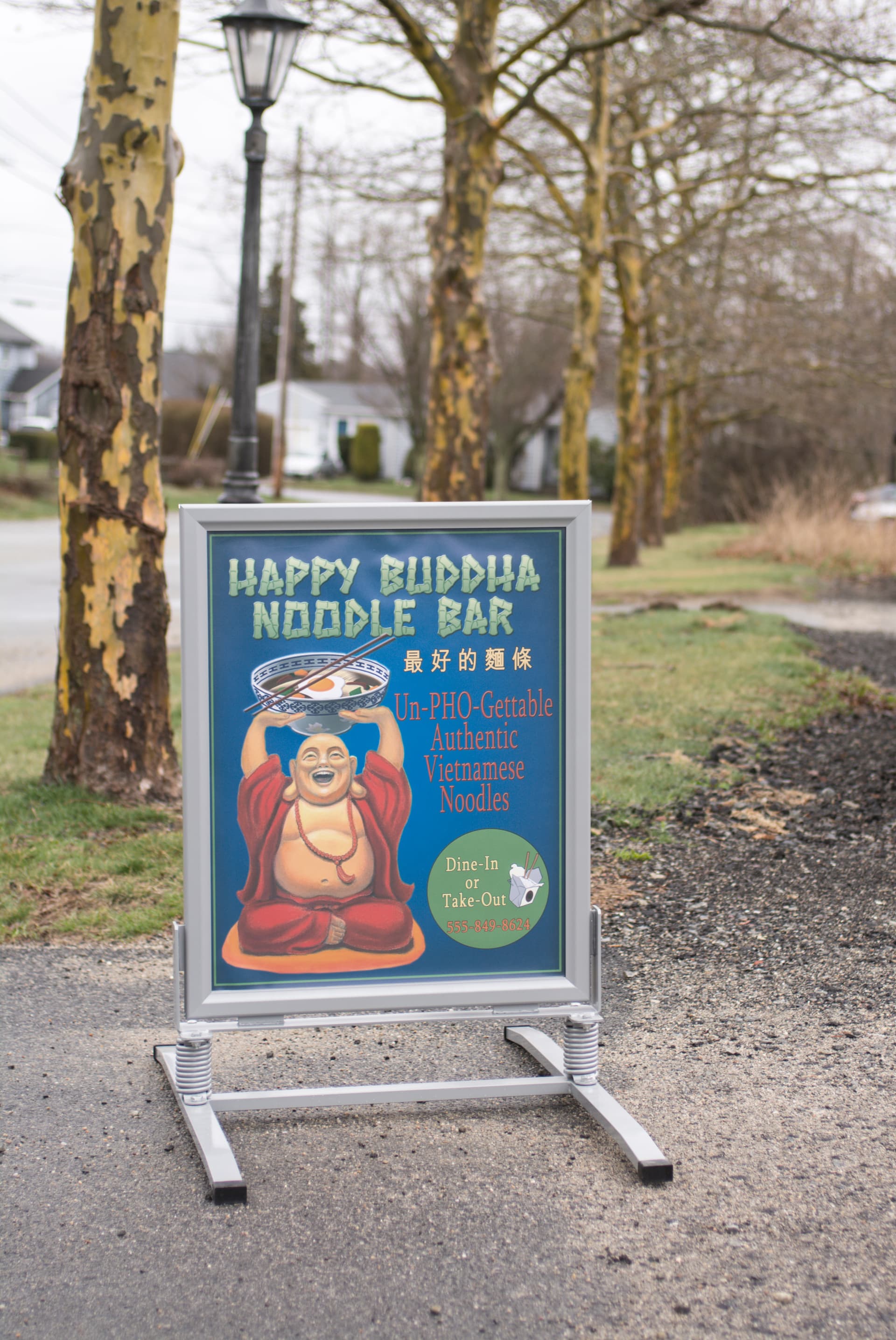 Weatherproof Sandwich Board with Steel Snap Frame