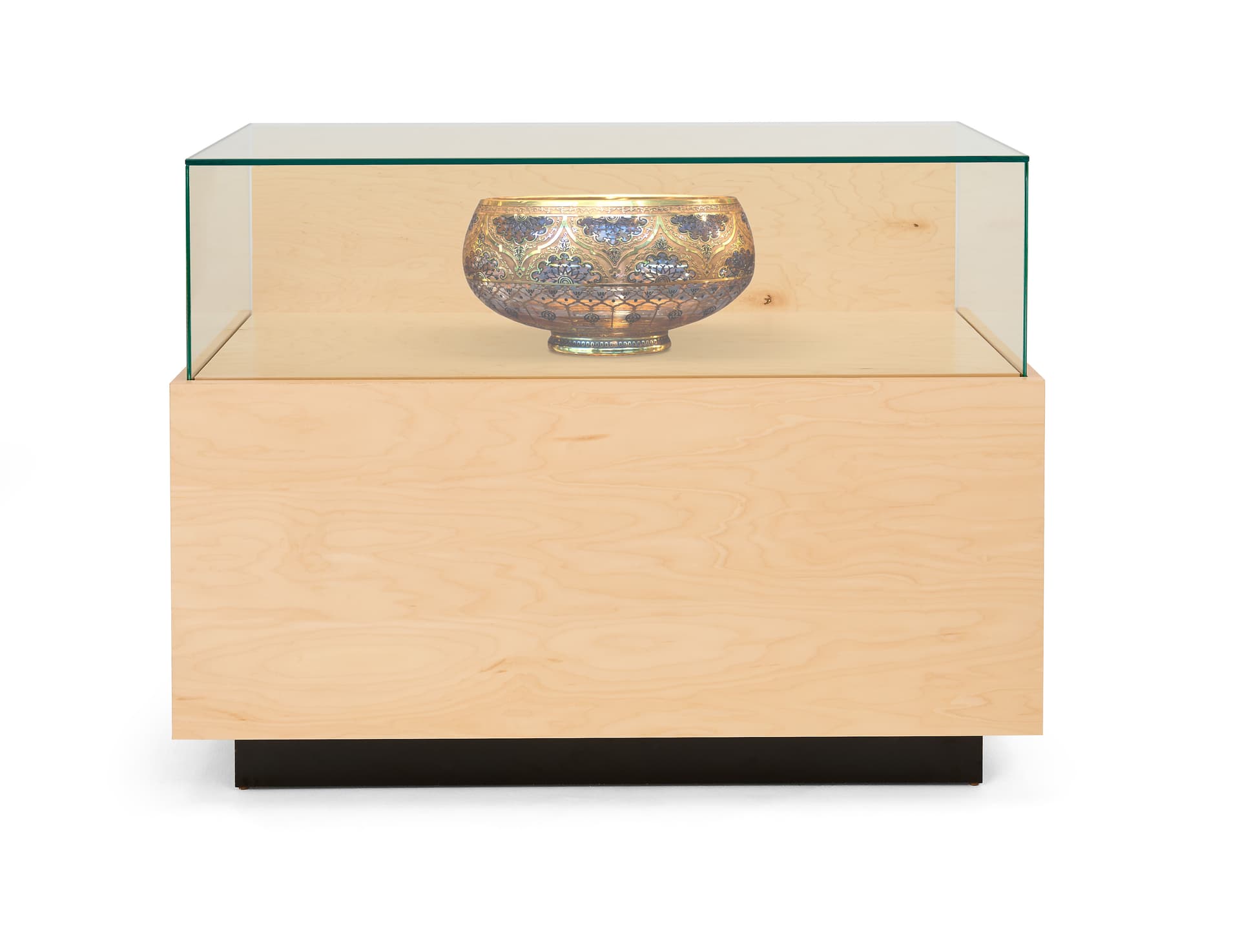 Wooden display counter made from eco-friendly FSC® certified materials
