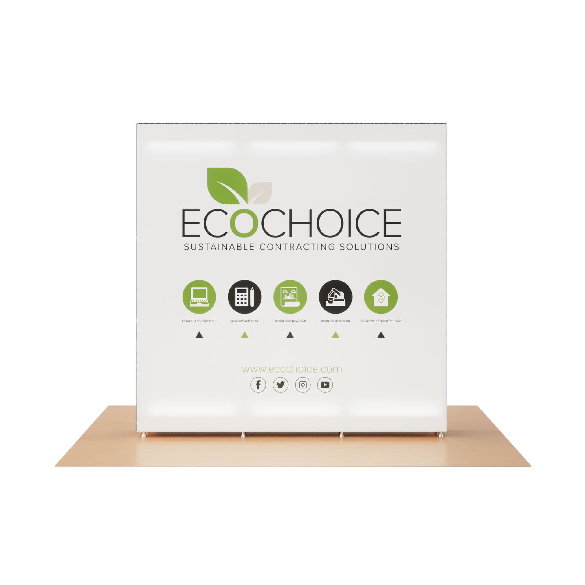 Replacement Graphics for EXPOPLIT Pop-Up SEG Lightbox Displays is printed on high-quality polyester knit