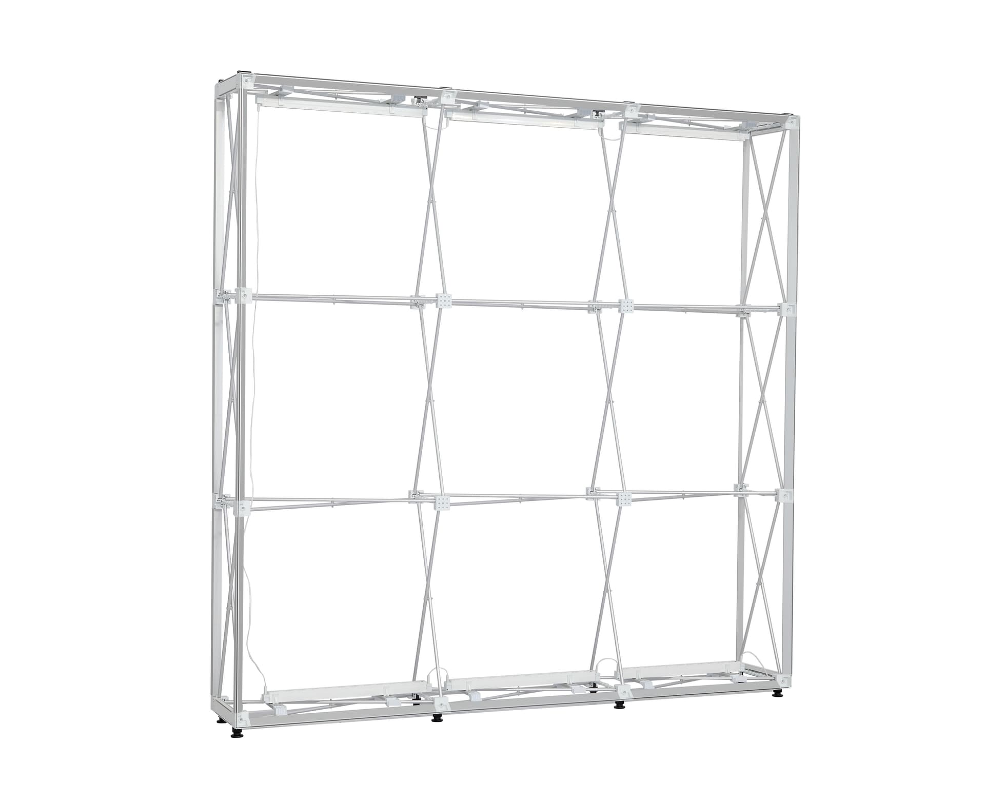 SEG Backlit LED Pop-Up Display is a durable pop-up aluminum frame that sets up in minutes