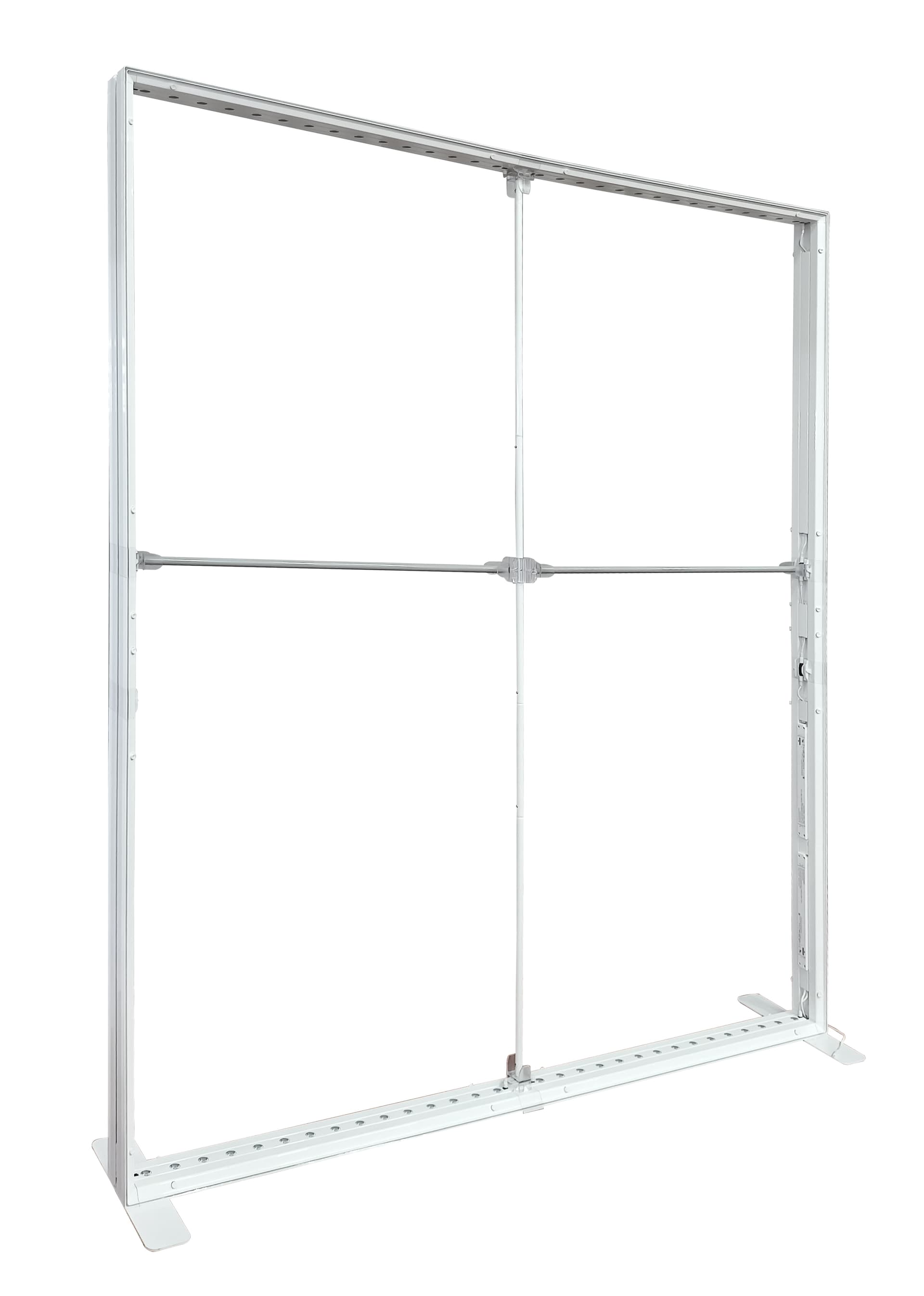 8' x 8' trade show lightbox with durable PVC frame 
