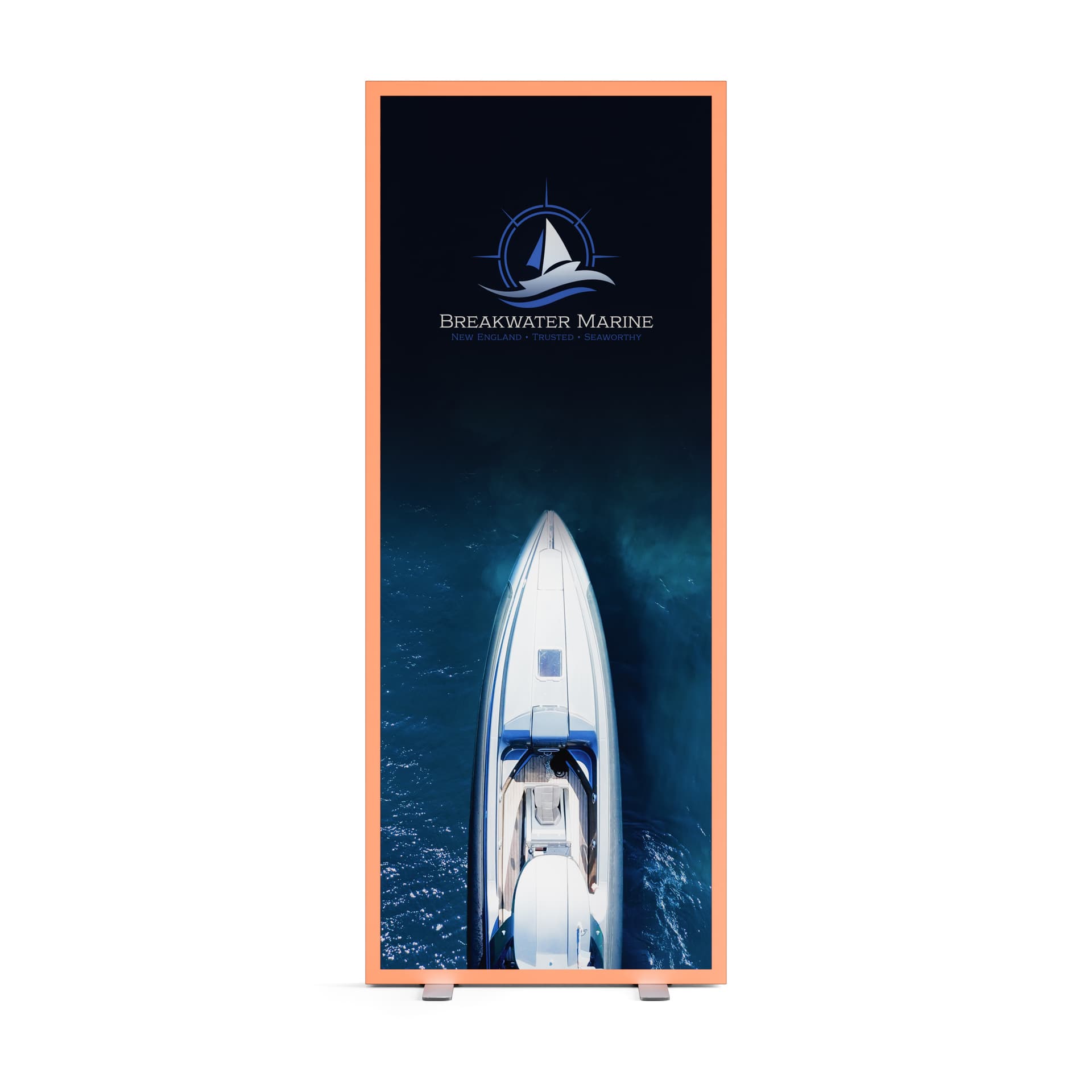 Trade Show Light Box with RGB Frame comes with dye sublimated SEG graphics