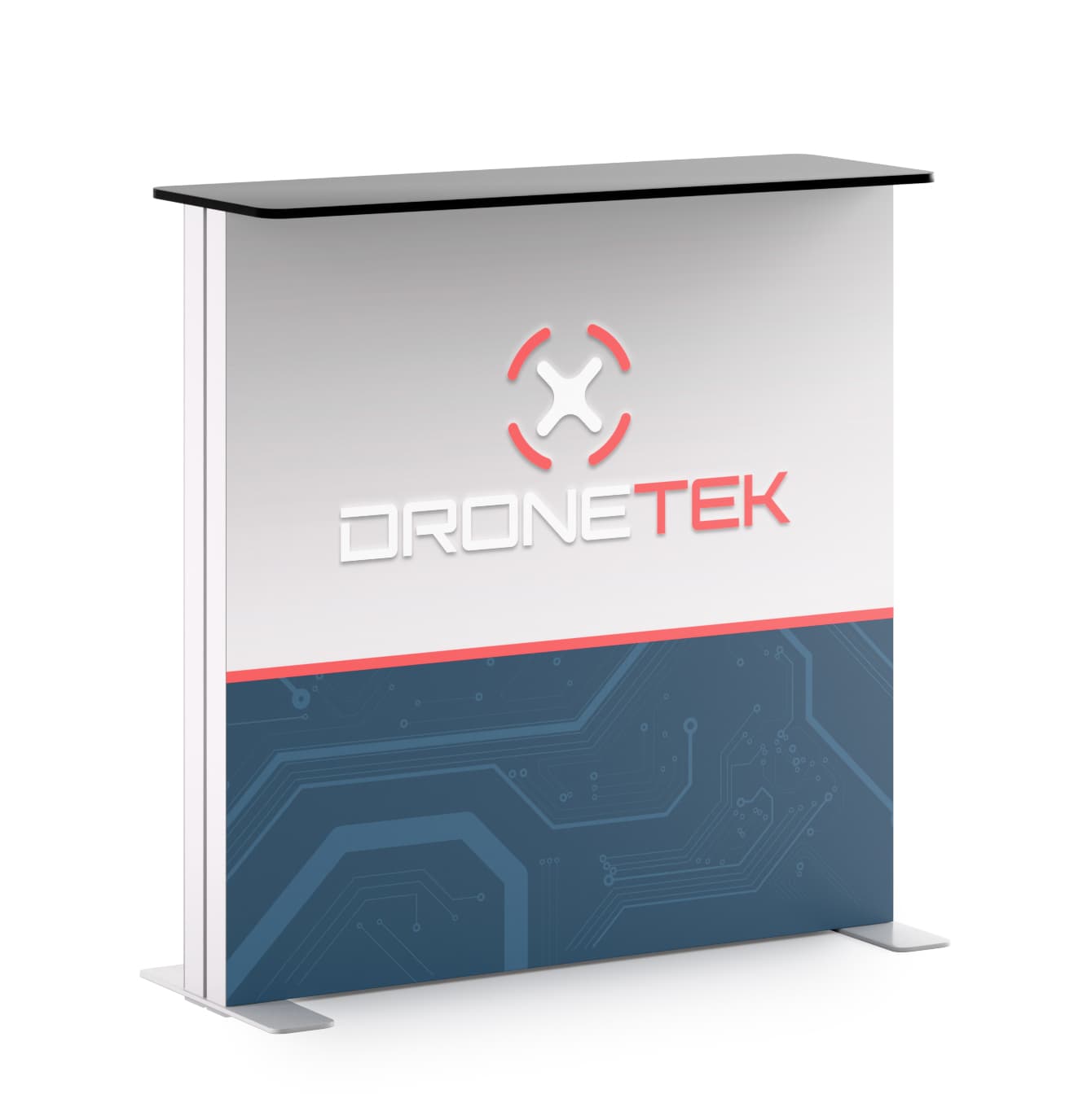 Replacement graphics for EXSEGEM08FB trade show counter with custom printing 