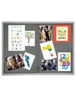 glass bulletin board