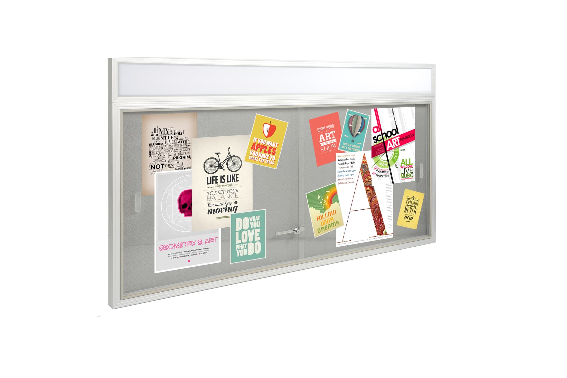indoor bulletin board