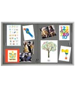 framed fabric board