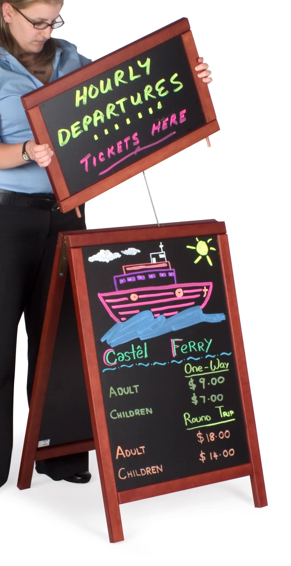 easel chalkboard