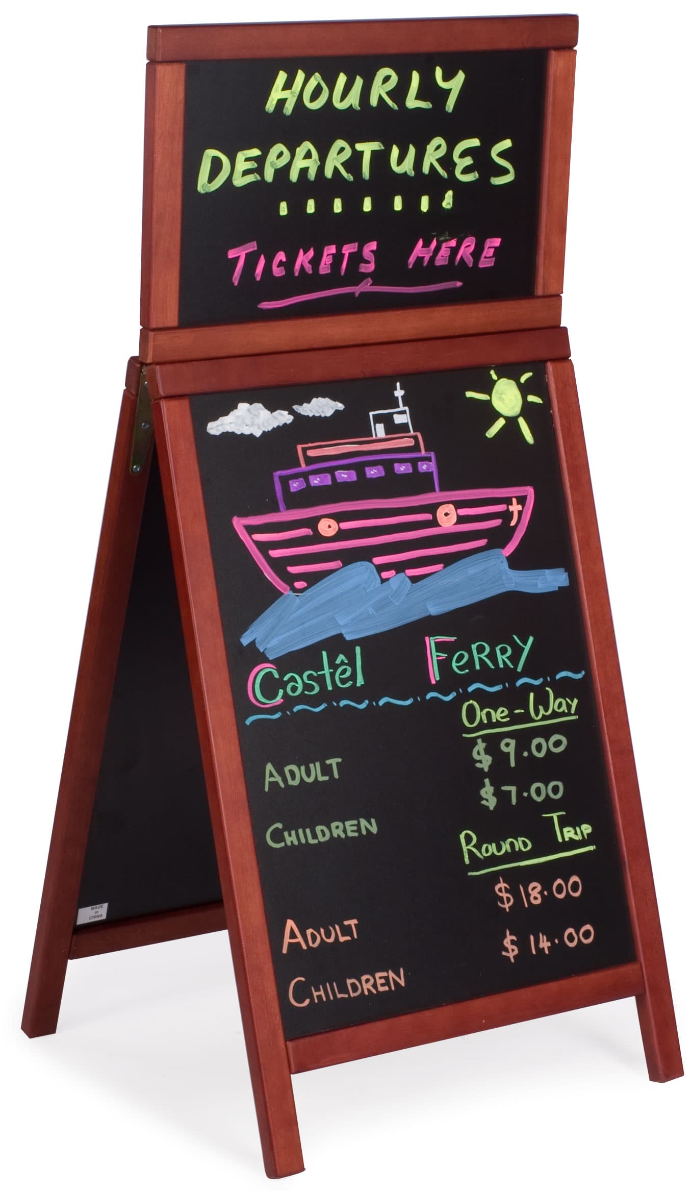 easel chalkboard