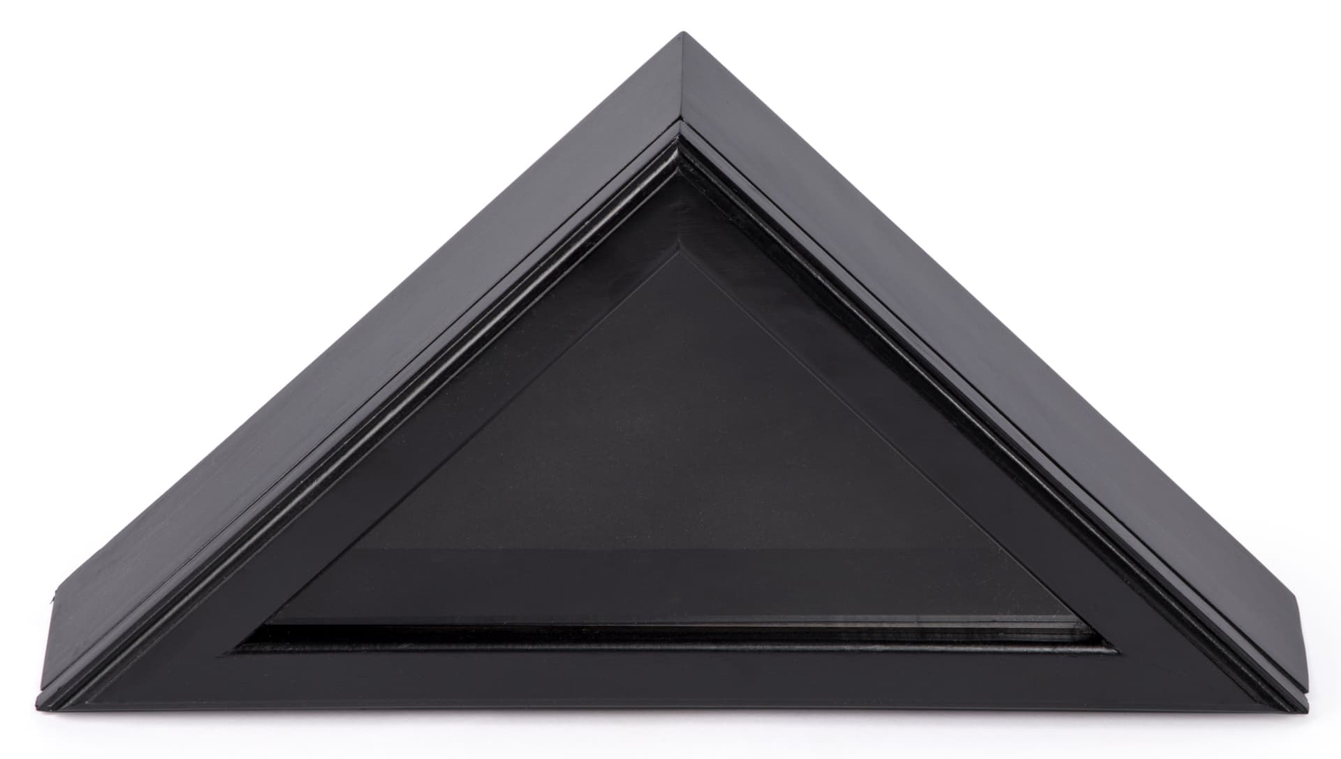 Veteran Flag Display Frame | Clear Glass Front w/ Magnetic Door ...