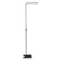 32" x 90" Floor Standing Poster Holder, Plastic Clips, Single-Sided - Black