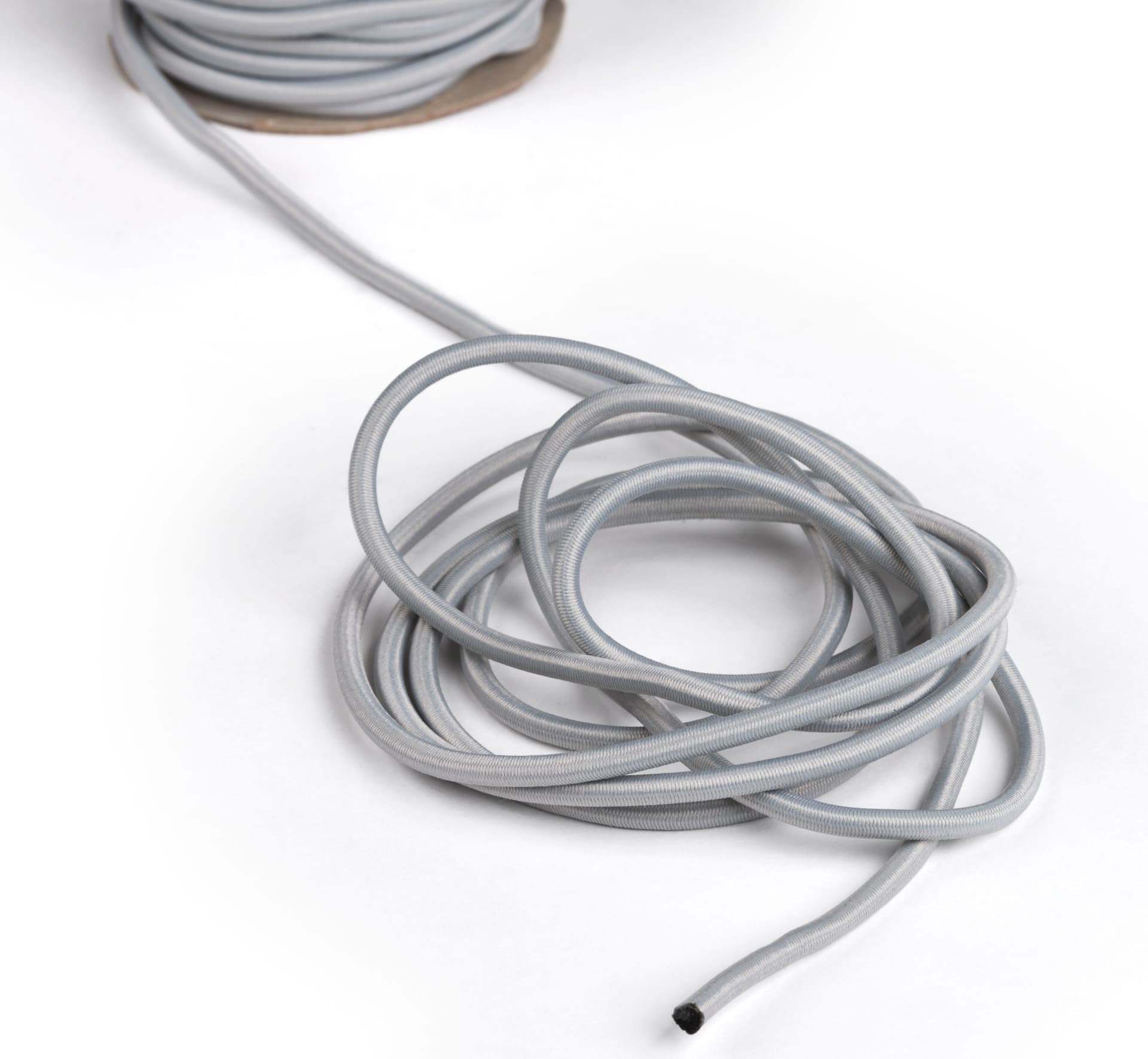 Unravled Cord of the 8-Barrier Silver Low Profile Stanchion Set