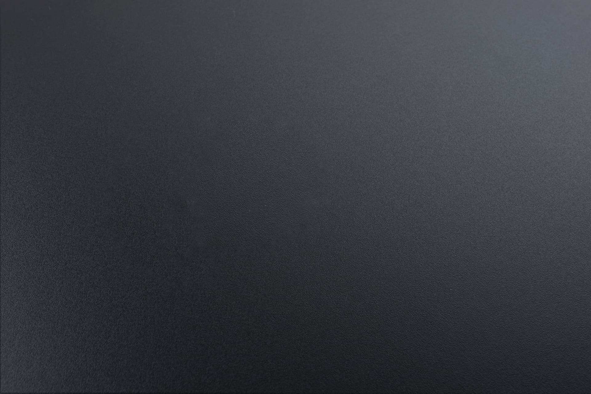 Black bar table with smooth matte finish
