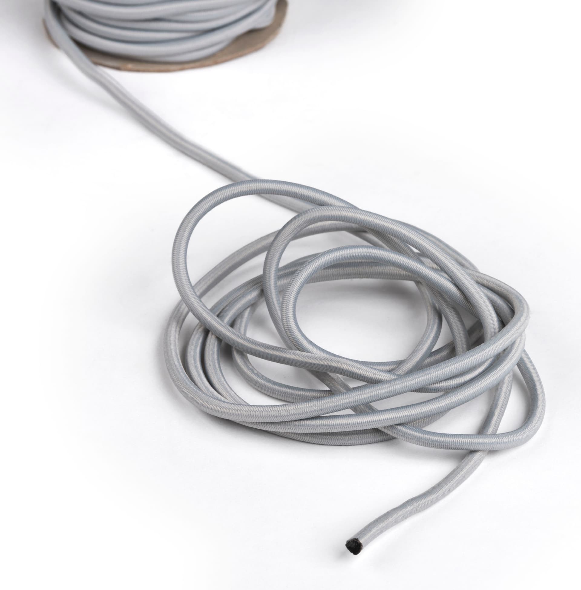 Included 100' Cord with the 8-Barrier Silver Gallery Stanchion Set
