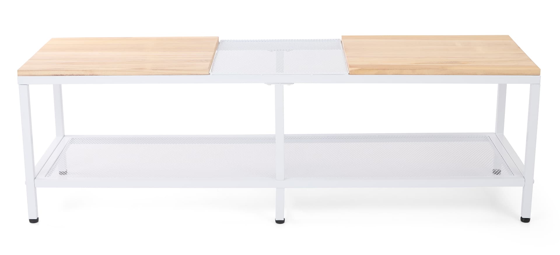 Low Display Table | Durable Iron Powder-Coated Frame | Displays2Go