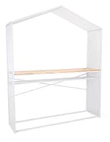 Counter Height Bar Table with Wood Dust and Powder Coating