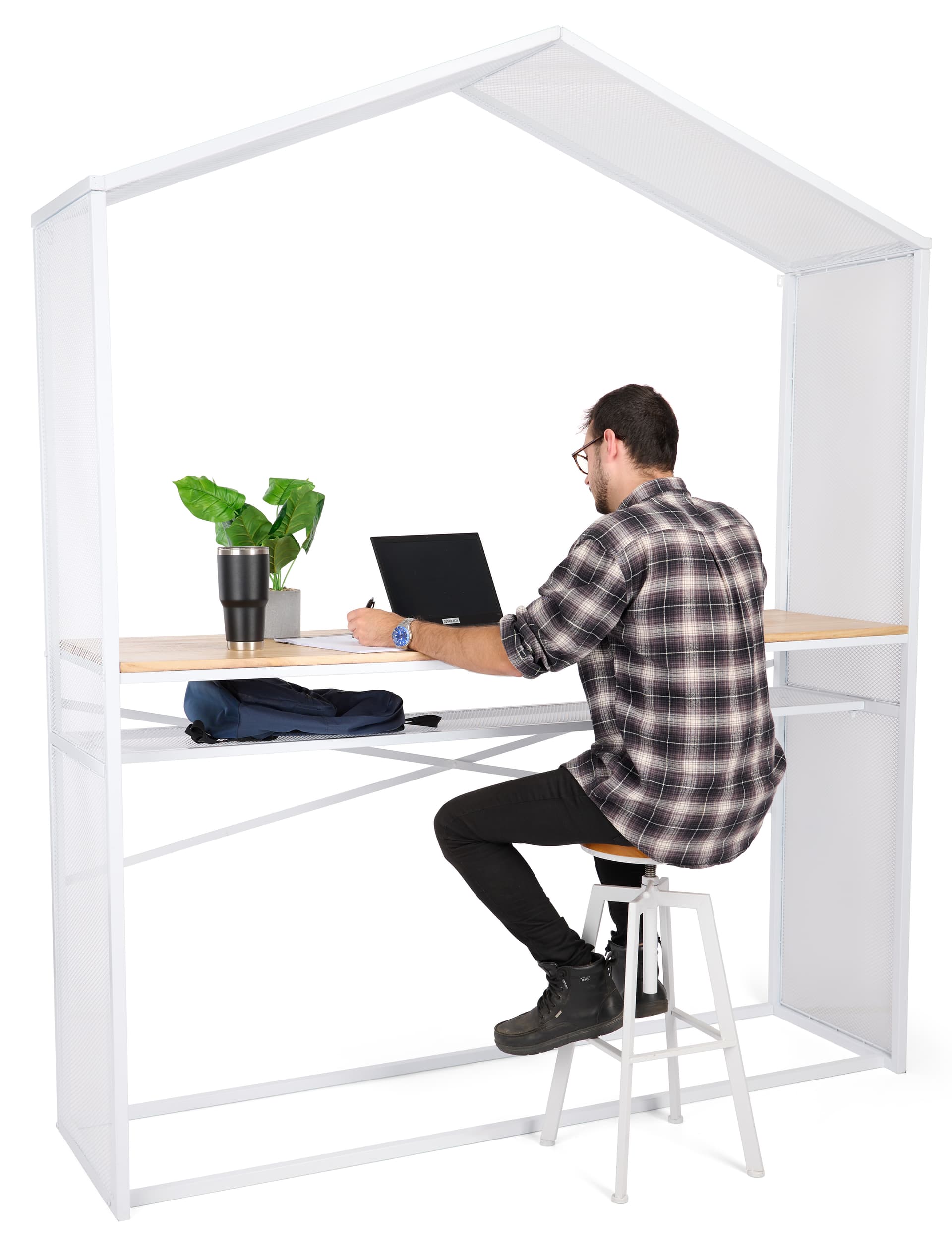 Counter Height Bar Table with Work Space Availability