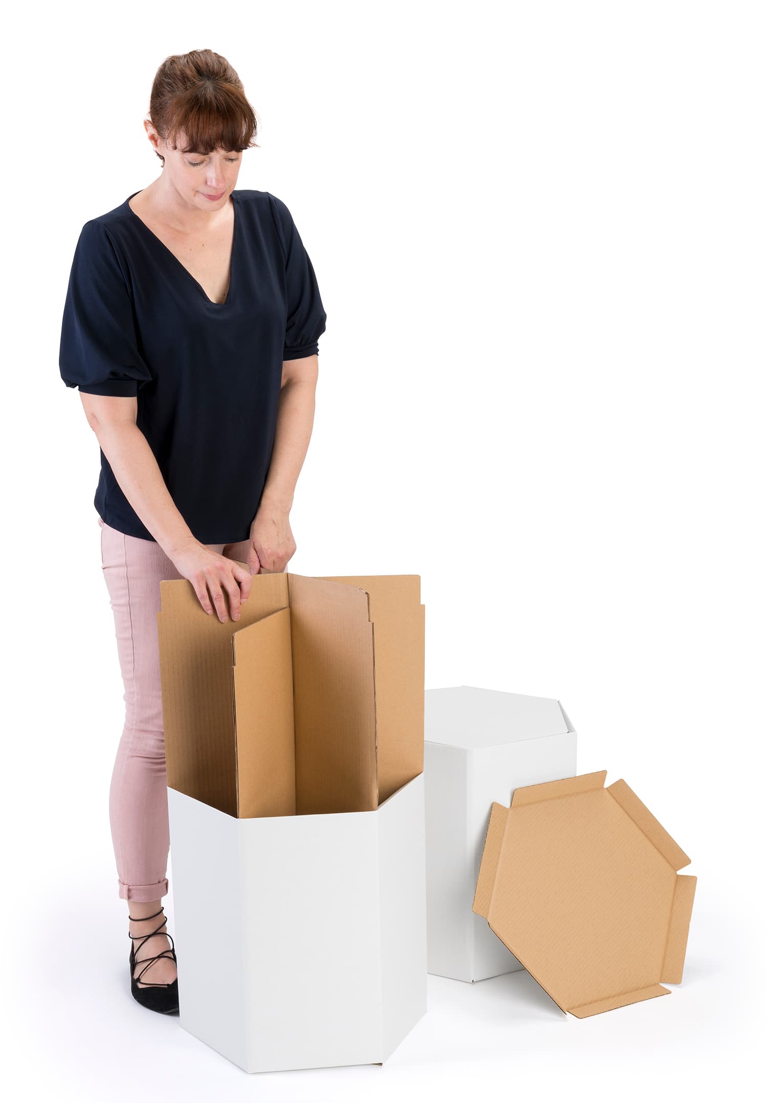 quick build foldable cardboard stool