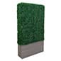 41"w x 72"h Faux Boxwood Hedge Panel, Weatherproof Design & UV Resistant - Green