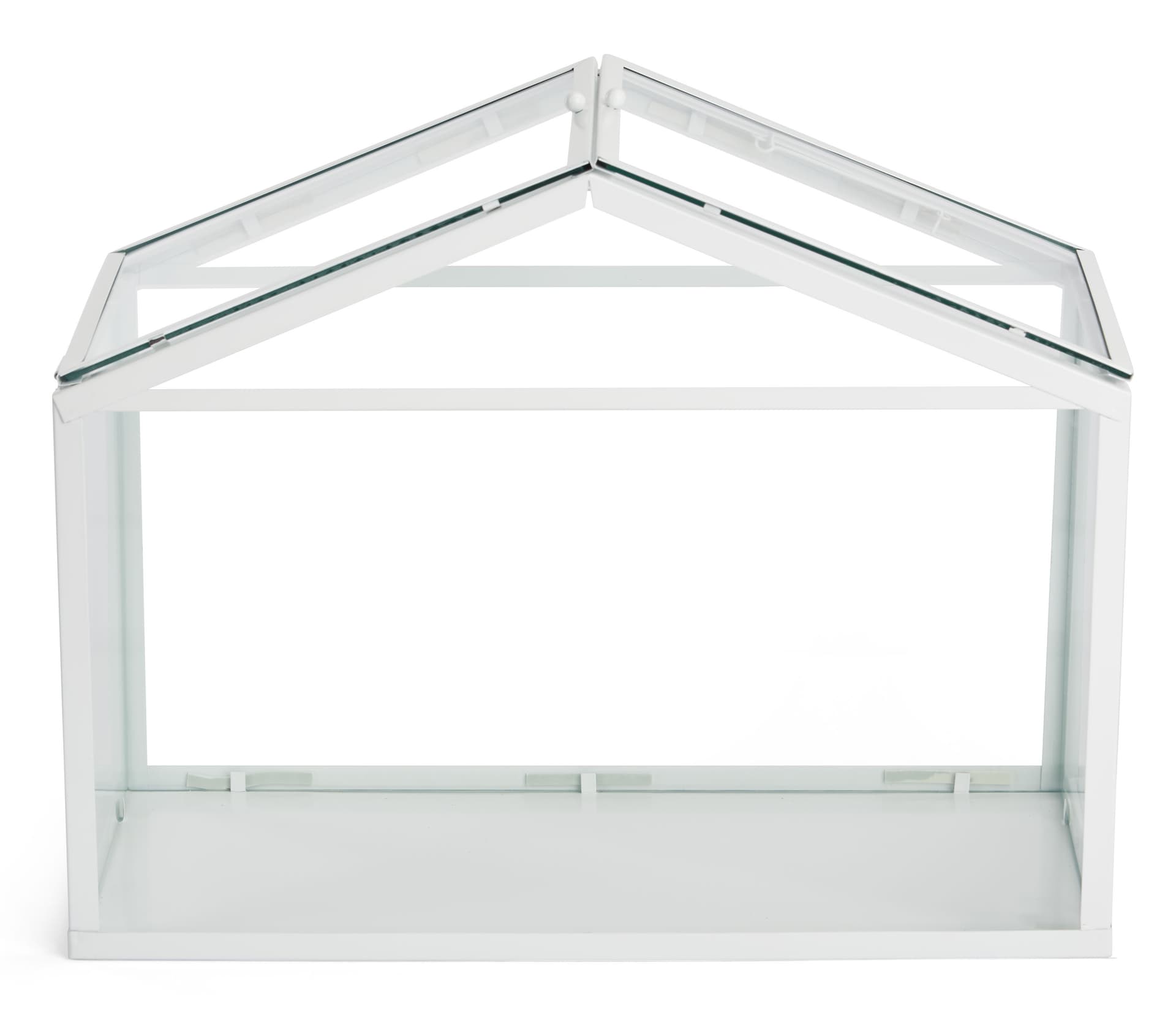 Glass wedding money card box with 17 x 13 interior display space