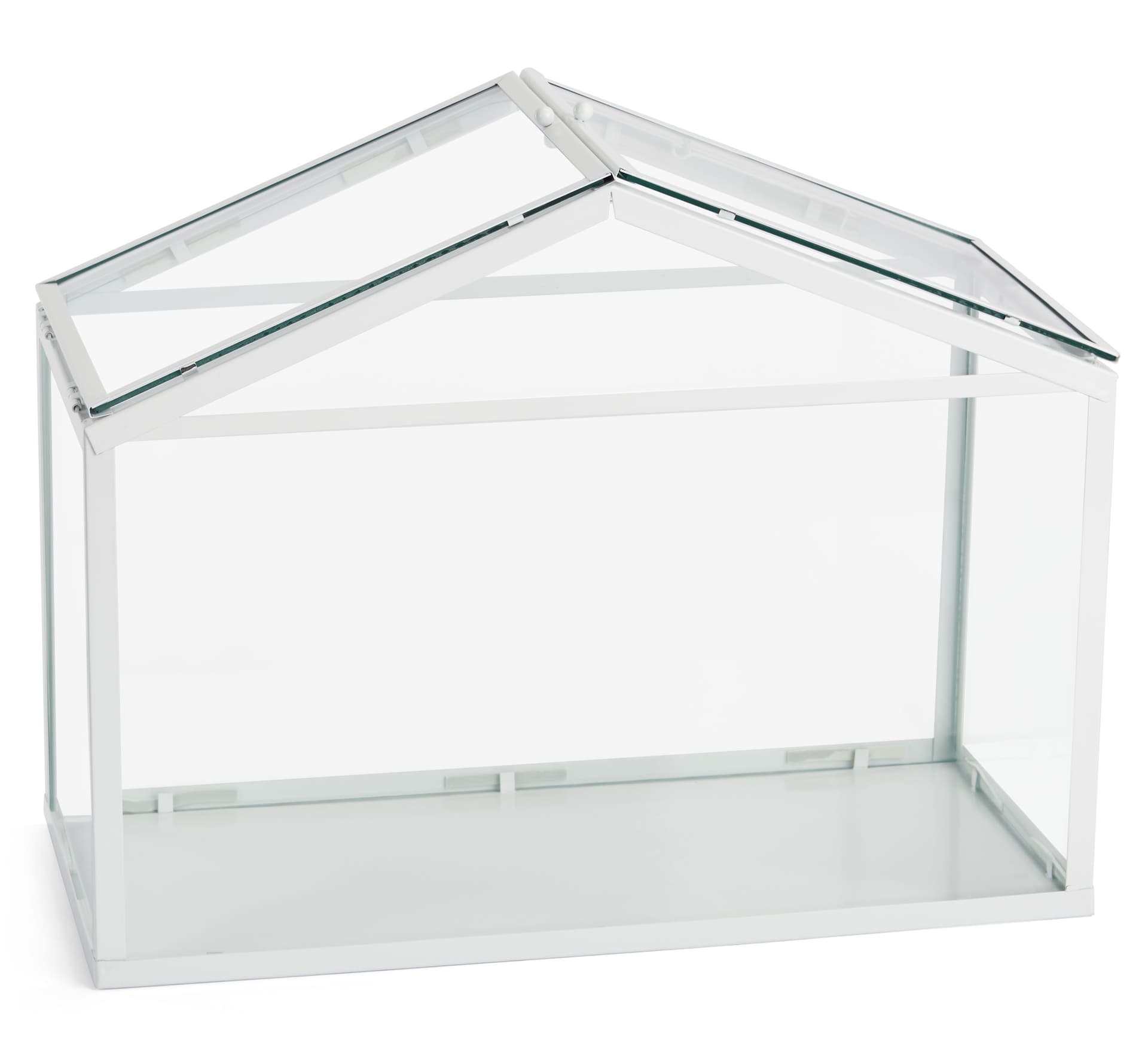 Glass wedding money card box clear panels 