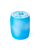 17.75-inch dimeter easy transport custom blow up stool with cover