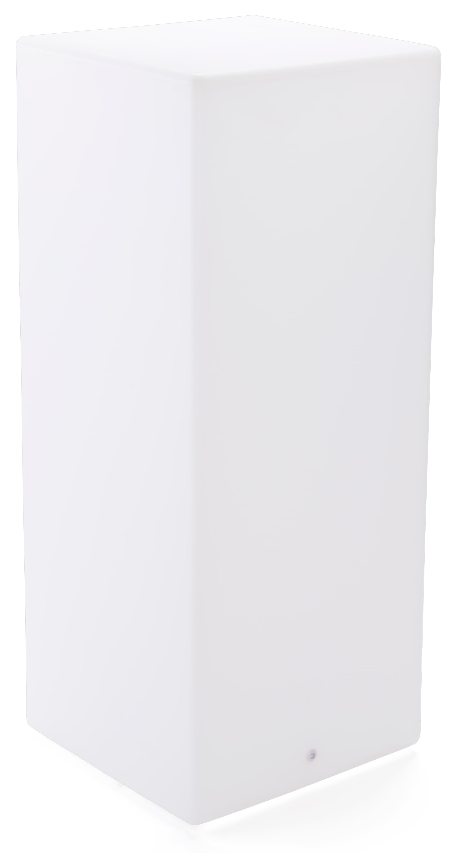 18 inch square surface on LED tall boy table set