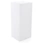 43.25” High-Top Table w/ LED Lighting, 16 Color Options, Rechargeable Battery - White