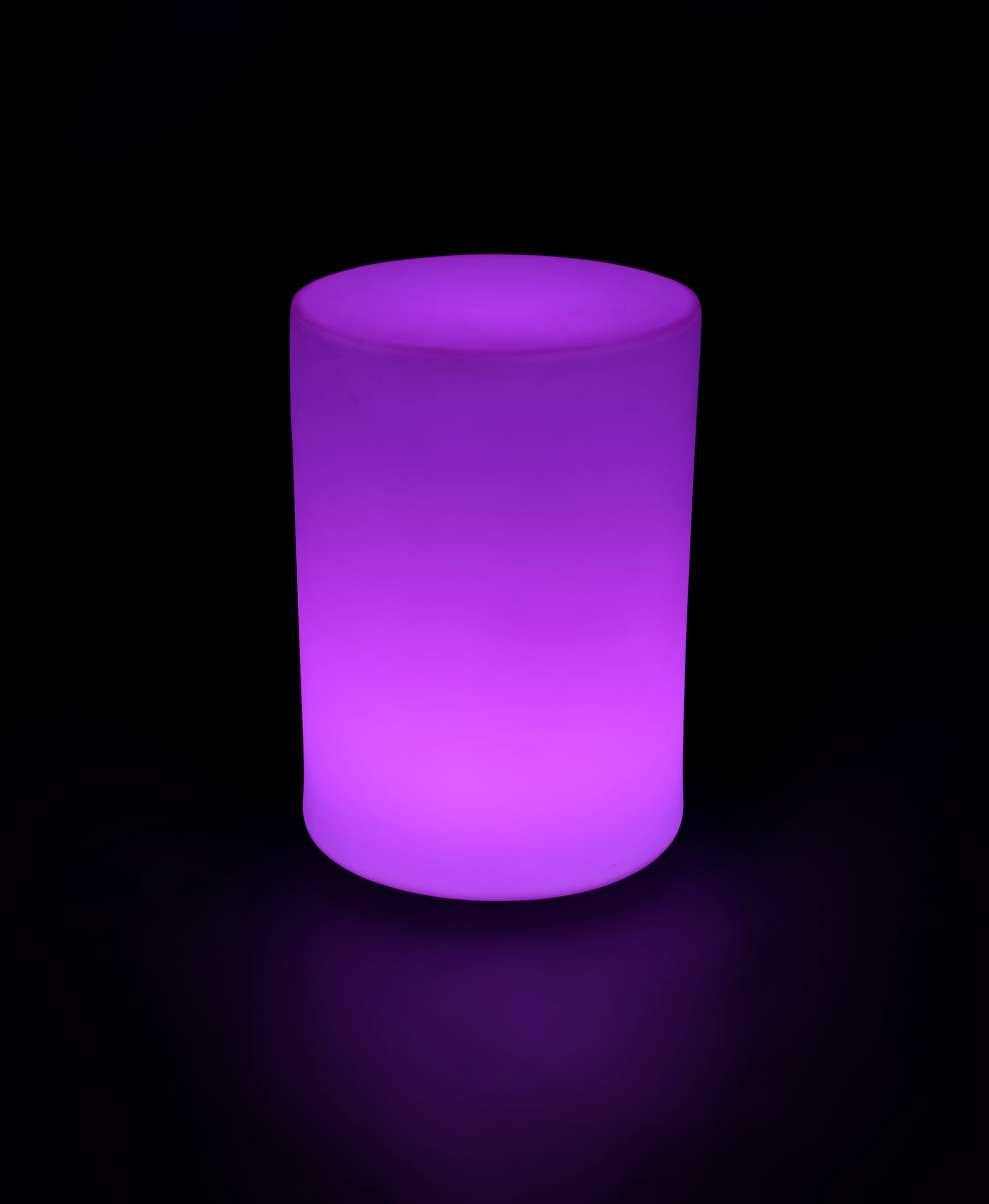 Round Light Up Glow Top LED Table | 28.75” Tall Circular Top | Displays2Go