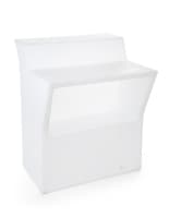 43.25" tall white illuminated LED bar