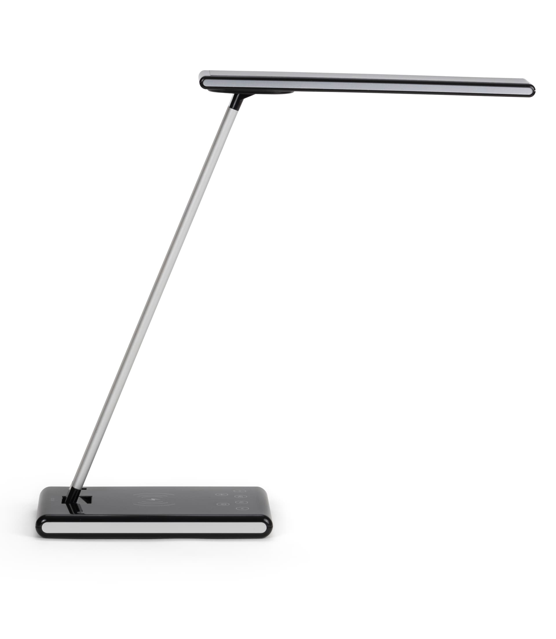 LED desk lamp phone charger with 180 degree head rotation