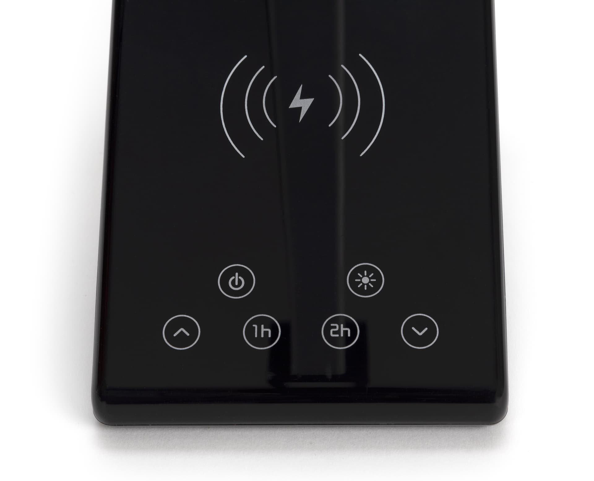 LED desk lamp phone charger with dimmable light