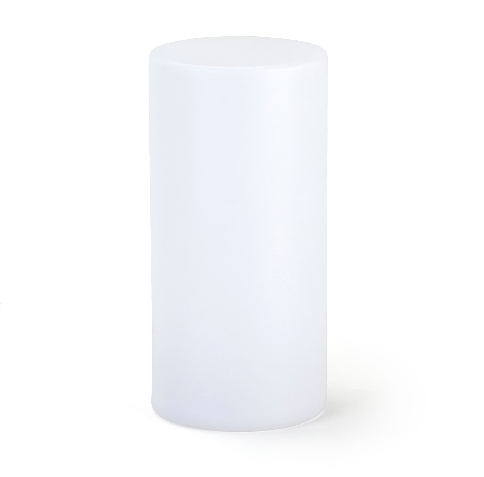 8.5" LED table light cylinder