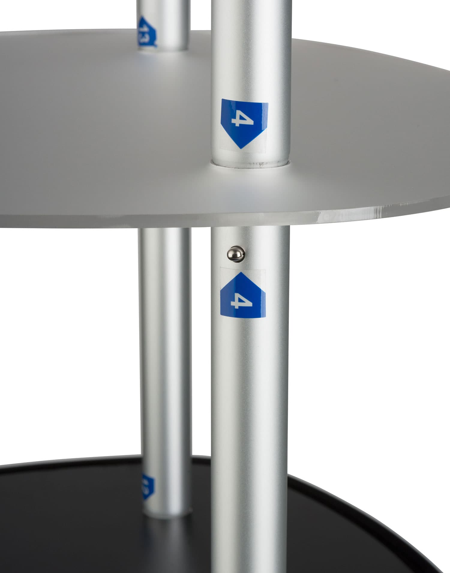 Promotion Graphic Tower Display with Carrying Bags