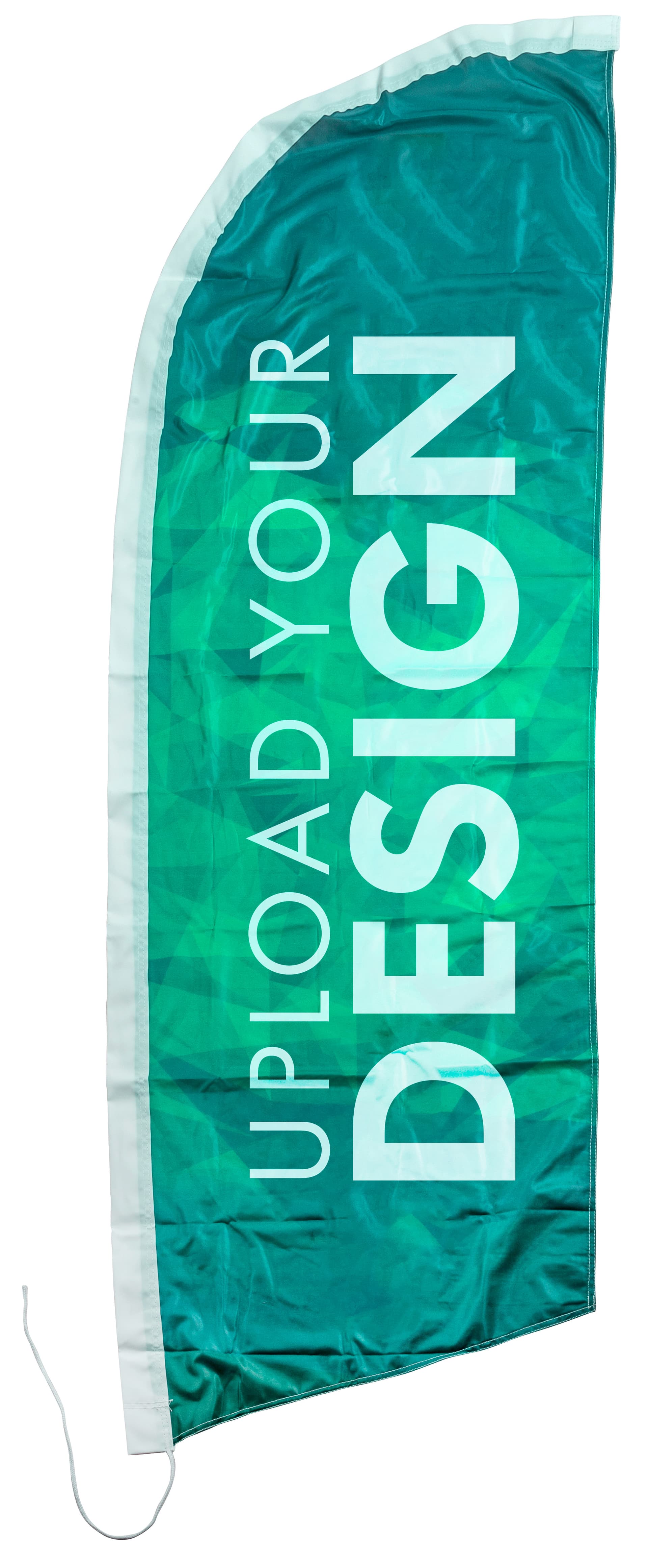 10-ft Custom Blade Flag with Digitally-Printed Graphics