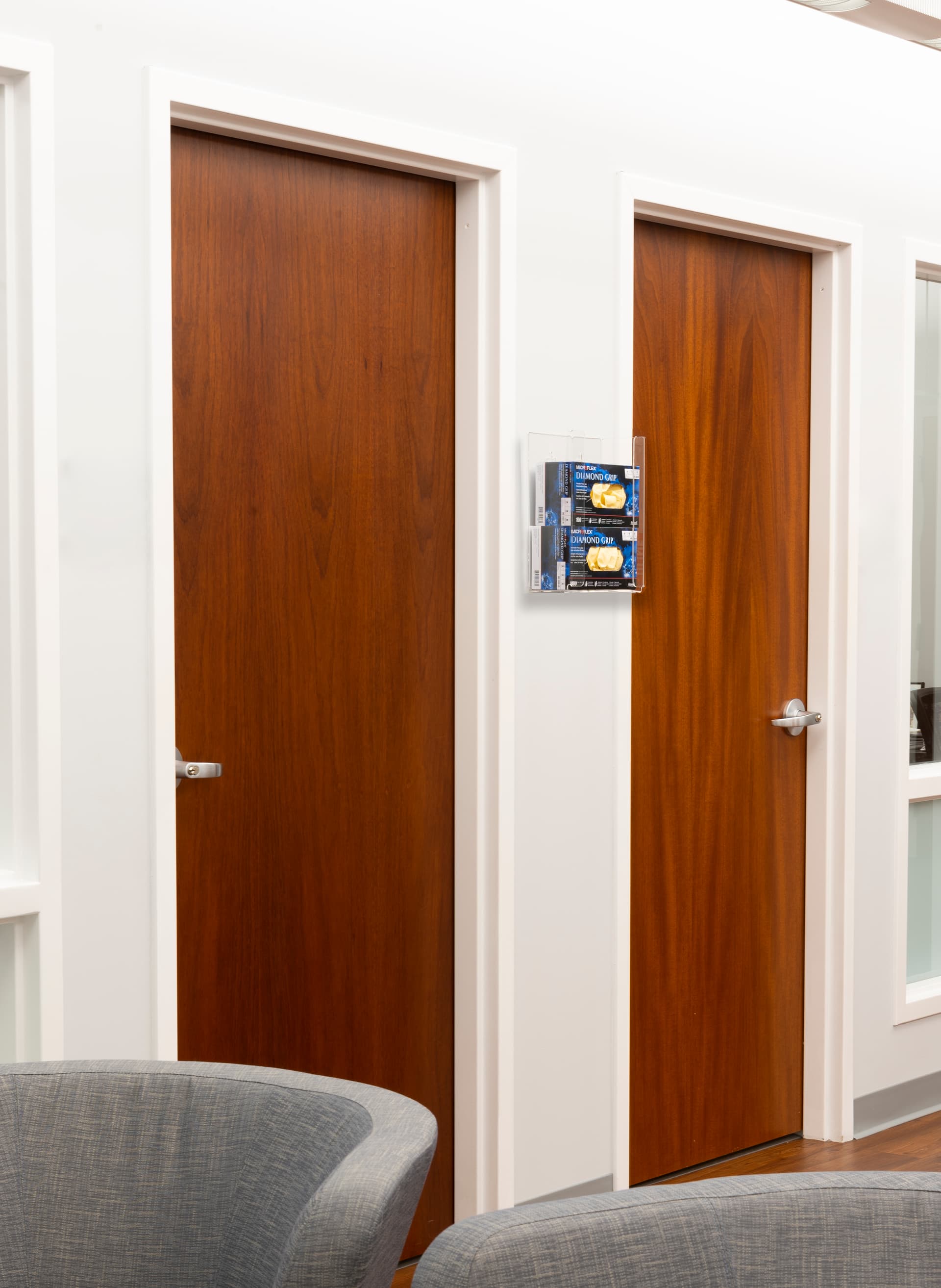 Acrylic Glove Box Dispenser with either single or double size