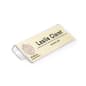 8.5w x 2.5h Cubicle Name Tag Holder for 1/2" Walls - Clear