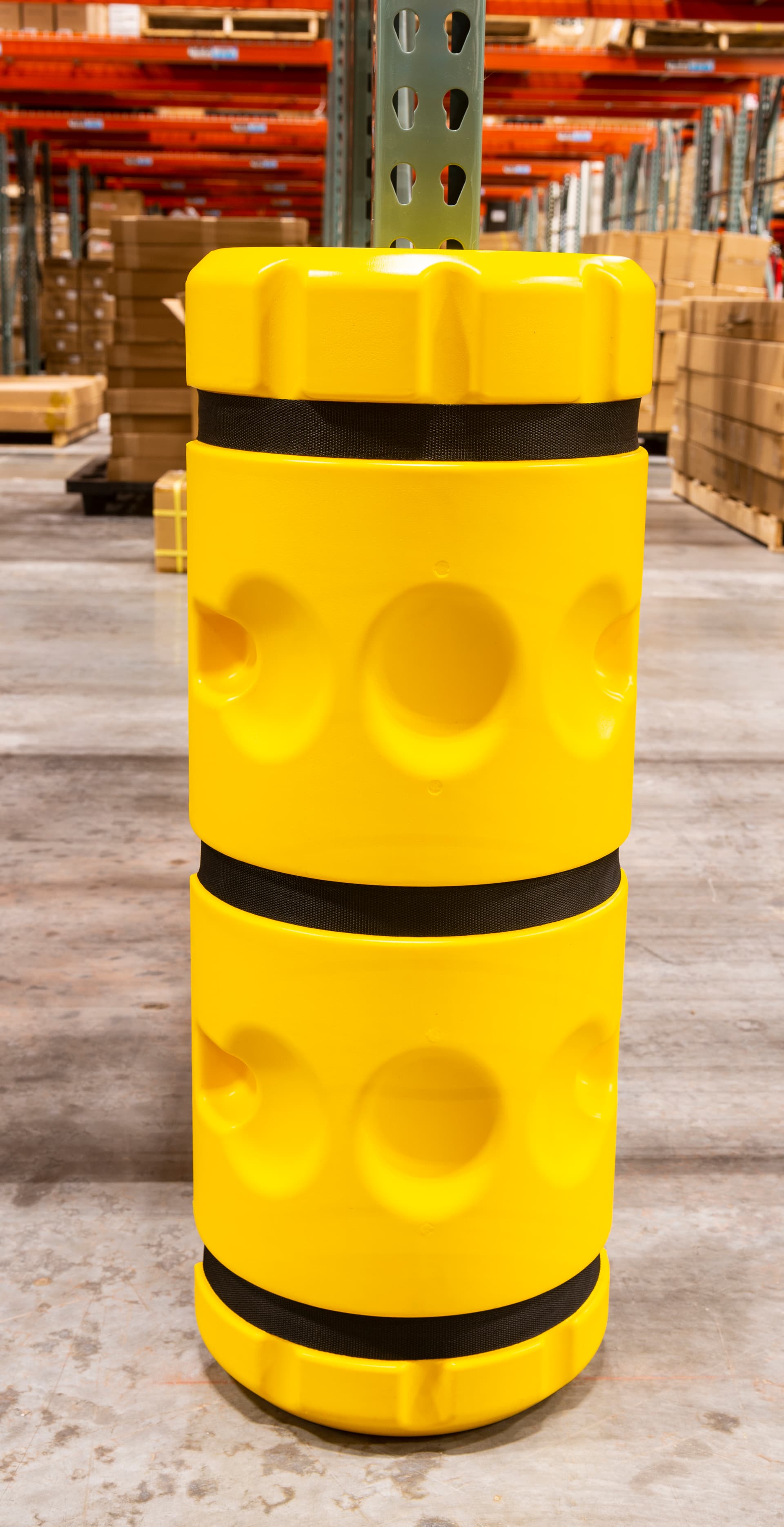 These column protectors are easy to attach