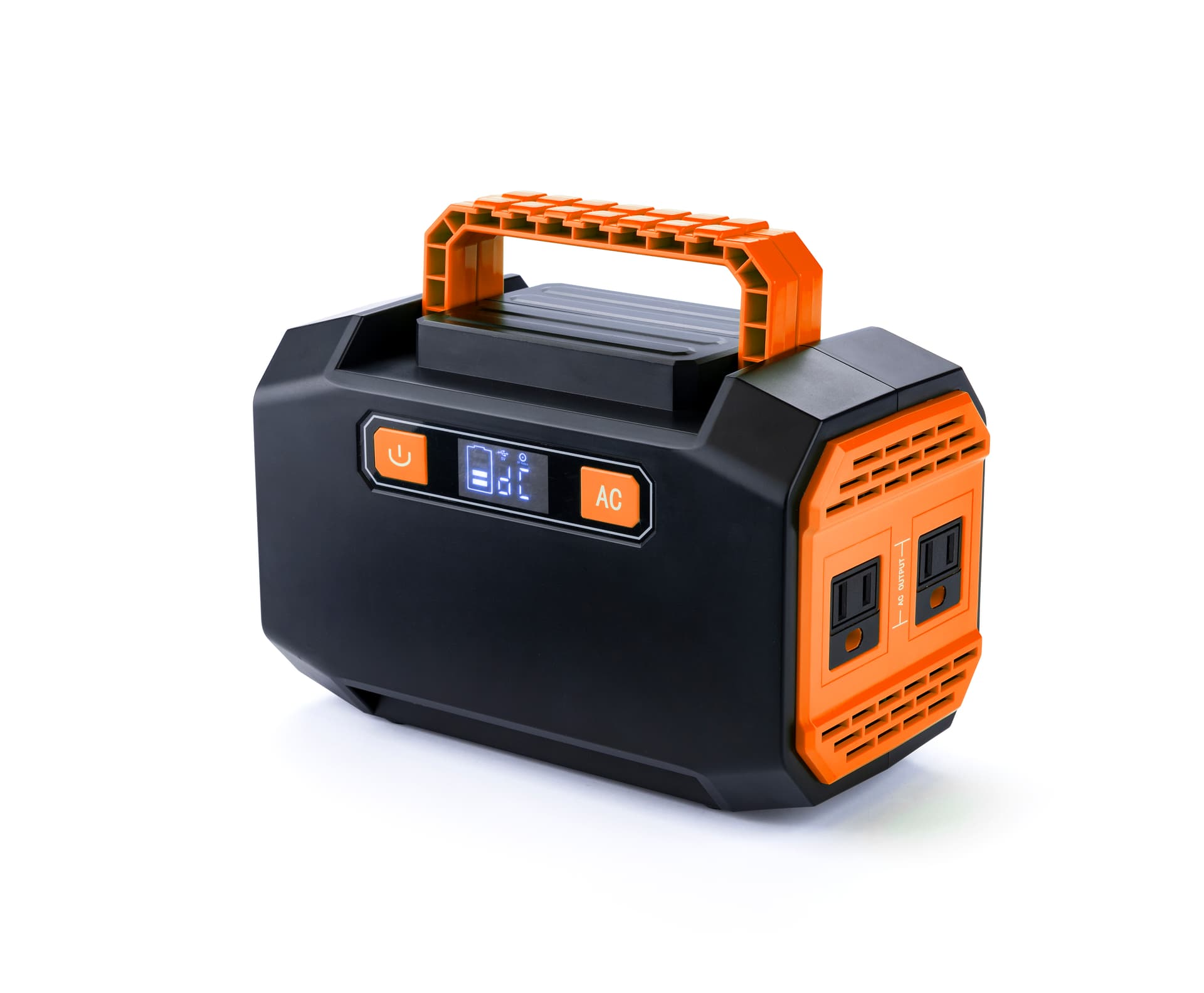 Portable battery power station with ABS Housing