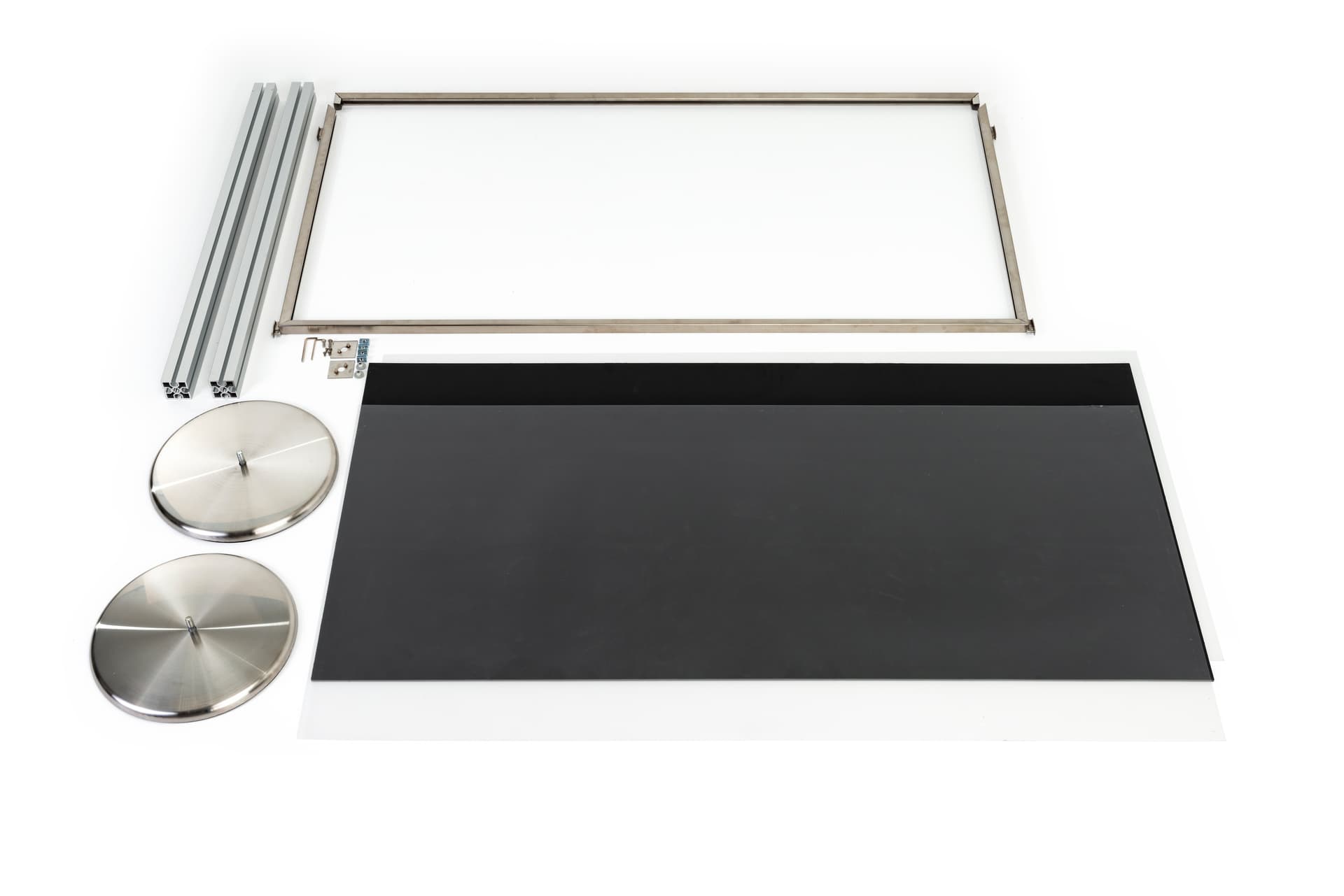 Linkable stanchion advertising barriers