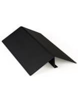 Sign Wedge Made of Black Aluminum