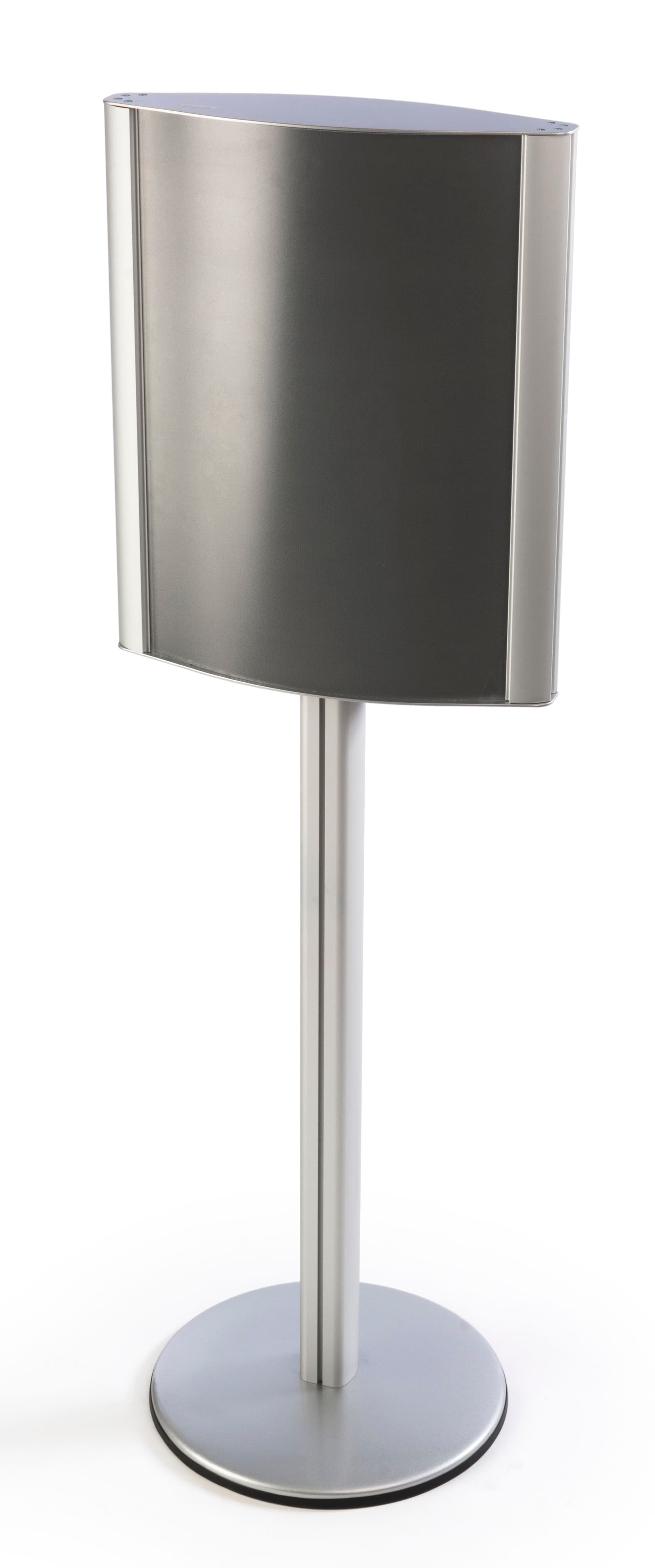 Standing Poster Holder with Curved Design