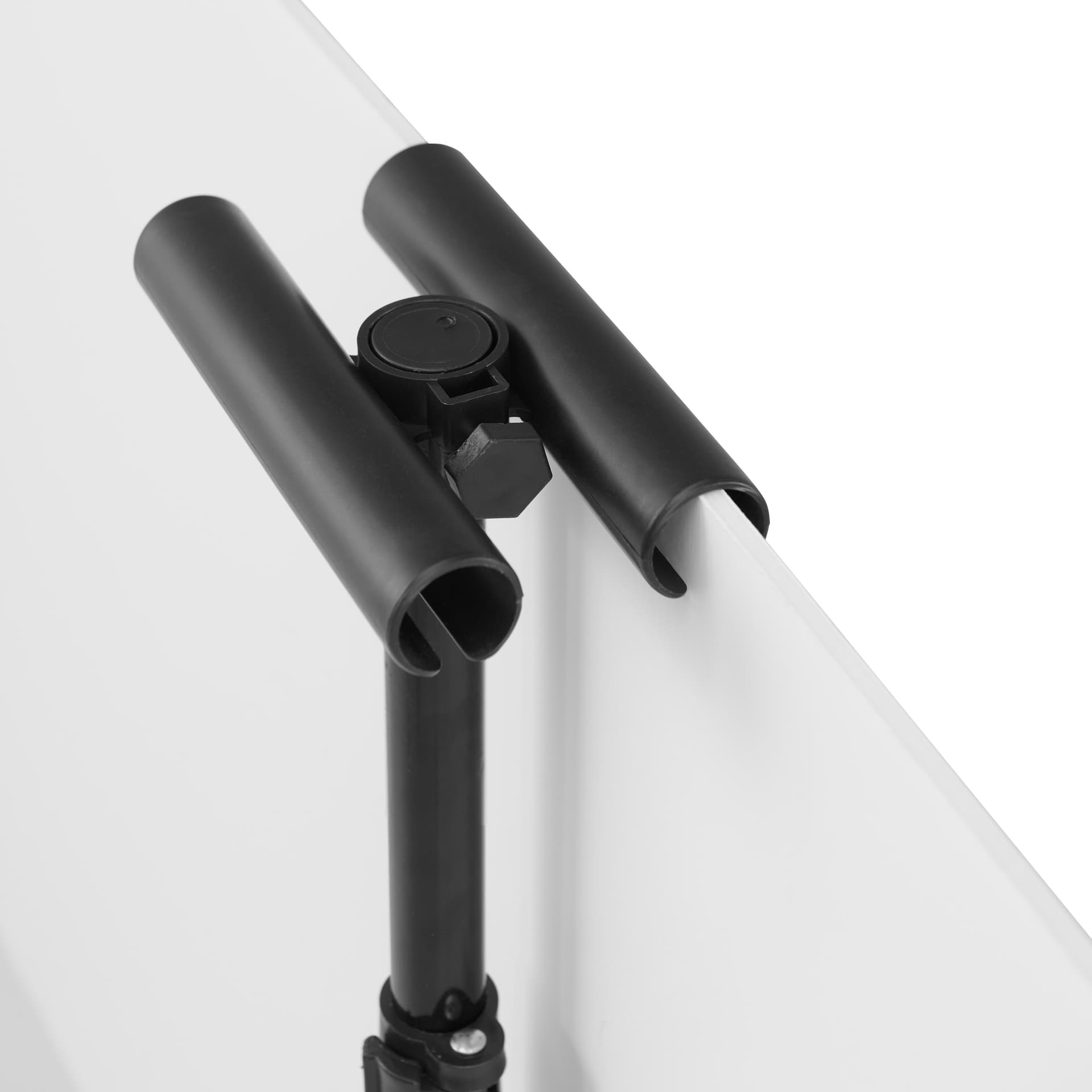 Tripod poster stand supports posters up to 77" Tall and 0.2" Thick