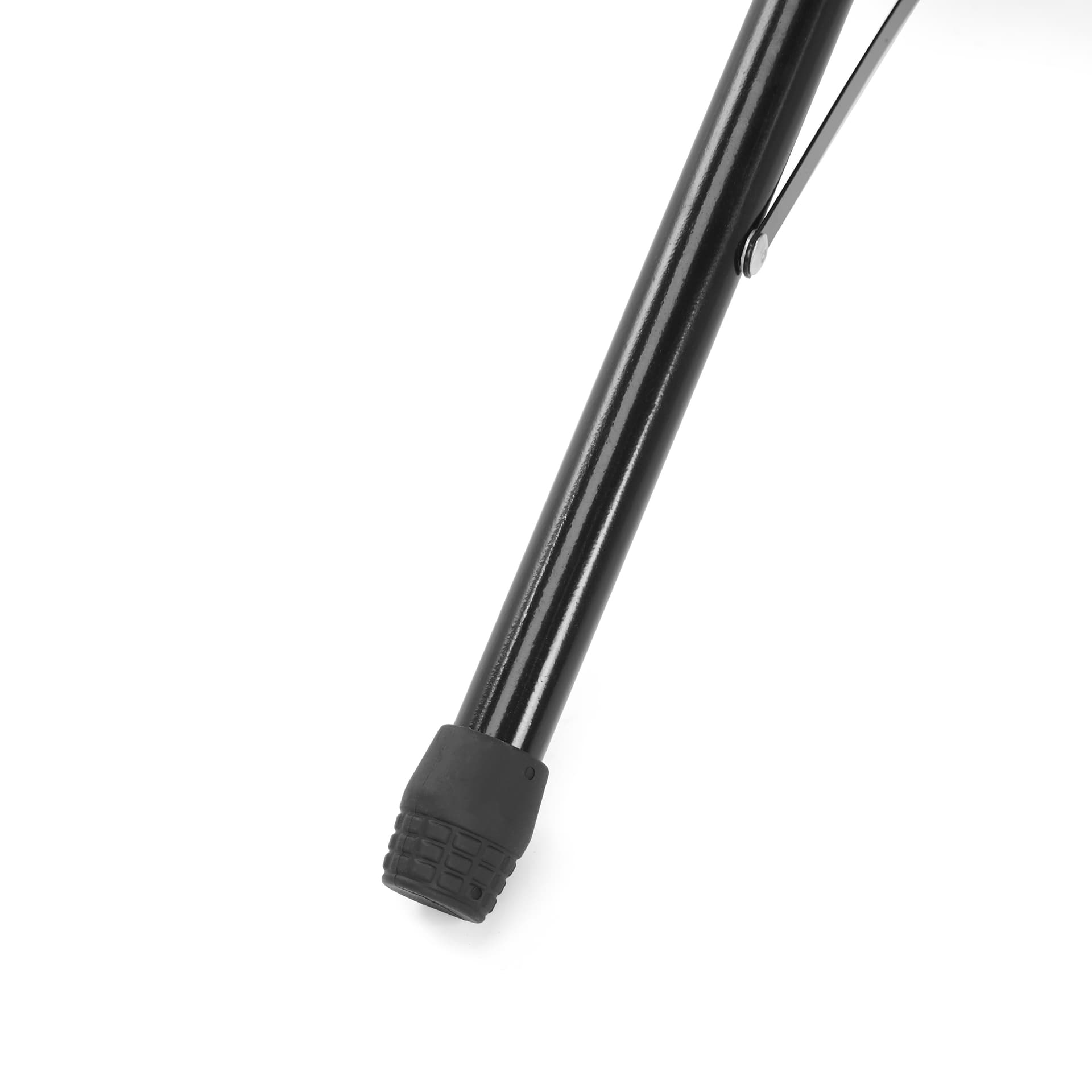 Tripod poster stand with slip resistant feet